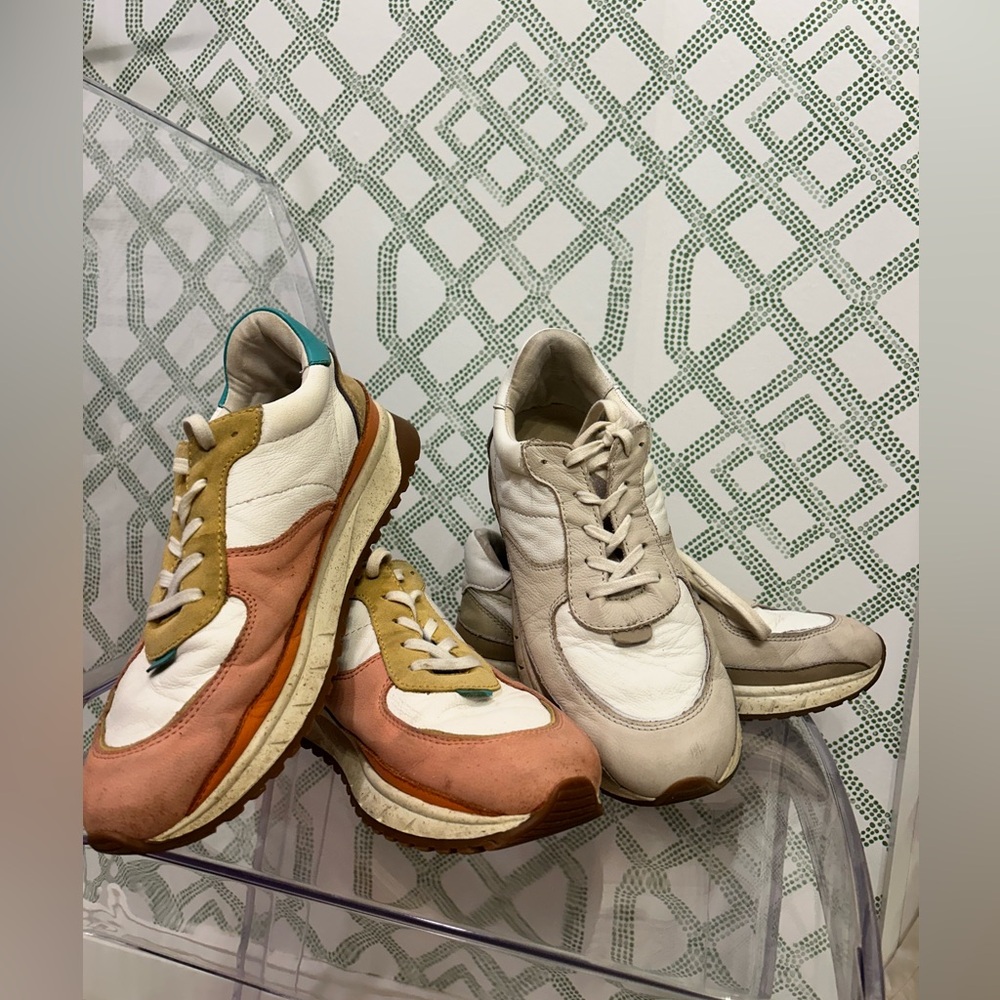 MADEWELL 2 Pairs of Colorblock Sneakers - Multi, and Neutral Pairs